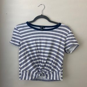 Stripped knot tee